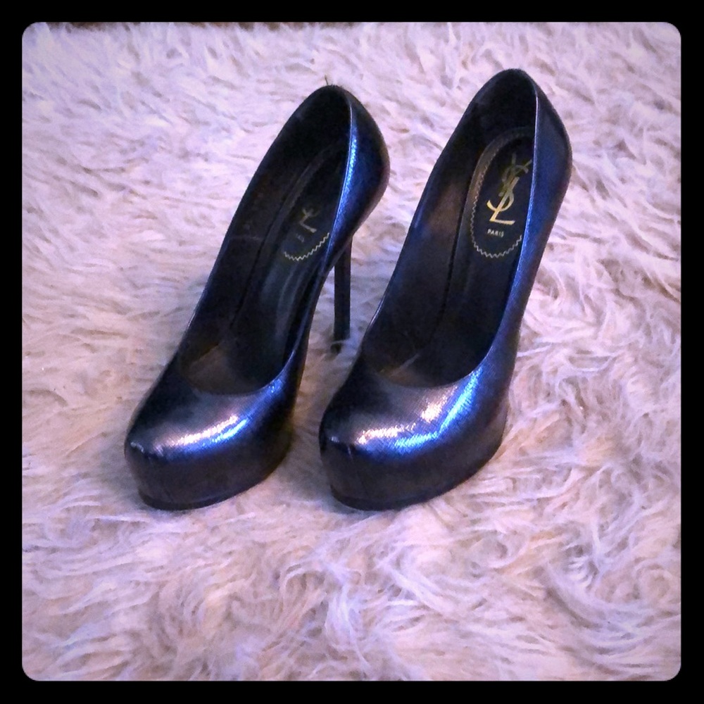 YSL platform pumps
